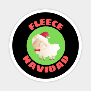 Fleece Navidad | Sheep Pun Magnet